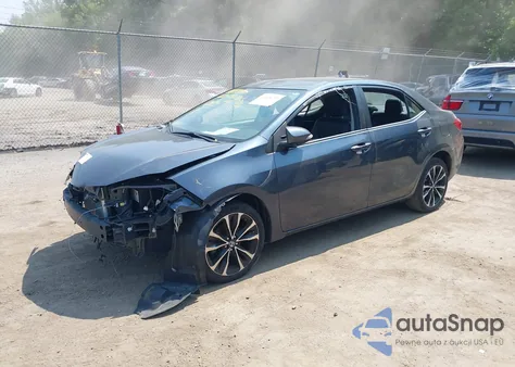 2017 Toyota Corolla Se из США, поврежденный, VIN 2T1BURHE4HC871874